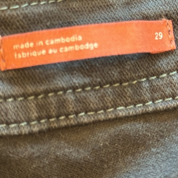 Anthropologie Pilcro The Hiker Charcoal Gray   Utility Cargo Pants Size 29 - Picture 11 of 15